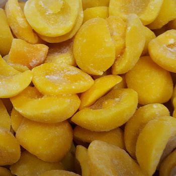 High quality frozen fruit IQF Frozen Fruit Yellow Peach Half cut - Qingao Harthn-Ritune Corp., Ltd. - China