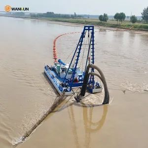 Portable River Sand Dredging Barge 6 8 10 12 14 Inch Jet Sand Dredger Machine Jet Suction Dredger Jet Sand Dredger with Dual Pump - Shandong Wanrun Intelligent Equipment Co., Ltd. - China
