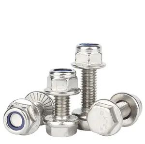 Hot Selling Stainless Steel Flange Hexagon Screw Nut Combination Set Anti-Slip Flange Bolt - Haiyan Lewei Hardware & Tool Co., Ltd. - China