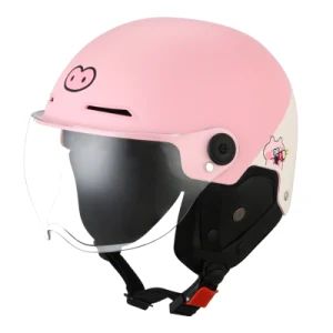 Blue Helmets Woman Urban Depredador Baseball Arc Honey Motorcycle Helmet - Hangzhou Longwin Industry Limited - China