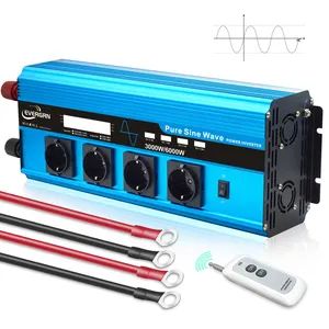 Evergrn Solar Energy Power Inverter 12V to 220V Pure Sine Wave 3000W 3kw 4kw DC AC Inverters - Shanghai Evergrn Technology Group Co., Ltd. - China