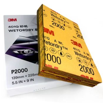 3m 401 Tape Q Sandpaper 1200 2500 Grit Silicon Carbide Abrasive Sandpaper - Shenzhen Weshare New Material Co., Ltd. - China