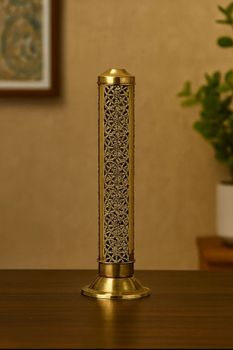 Brass Agarbatti Stand, For Home Weight 370g Occasion Any Usage/Application Home Country of Origin Made in India Features Can hold many - Samar Innovative - India