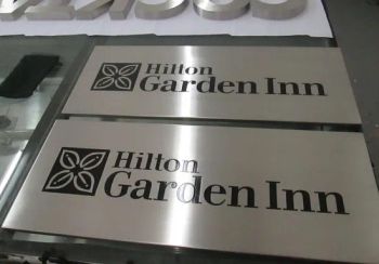 Non-Illuminated Stainless Steel Engrave Plaque for Directional ID - Shenzhen Ad-Sun Signs Co., Ltd. - China