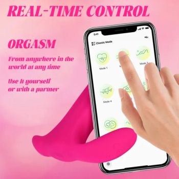 APP Control Full Wrap Silicone Panty Vibrator for Long Distance Relationship Couple - Dongguan Imoon Technology Co., Ltd. - China