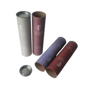 Luxury Biodegradable Round Thin Tube Incense Sticks Incense Cone Reed Diffuser Kraft Round Packaging Tube - Qingdao Rainbow Packaging Co., Ltd. - China