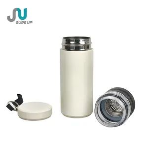 Hot Selling Vacuum Flask with Tea Infuser Thermos Gift Cup Size 420ml Style Portable Color Customized Model NO. FSKY004 Trademark SURE UP - GUANGZHOU SURE UP COMMODITY LIMITED - China