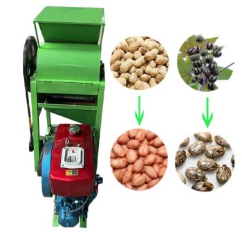 High Yield 200-300kg/H Castor Bean Ground Nut Sheller for Sale - Zhengzhou Runxiang Machinery Equipment Co., Ltd. - China