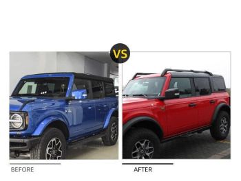 Long Roof Rack Cross Bar fits for Ford Bronco 2021-2025 Carrier Rail Racks - Ford bronco Parts and Accessories - United States
