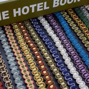 Weaving Sewing Craft Braid Trim Lace Webbing Size 10mm Style Trimming Pattern Stripes Origin Guangzhou Technics Knitted Trademark - Guangzhou Incfon Garment Accessory Co., Ltd. - China