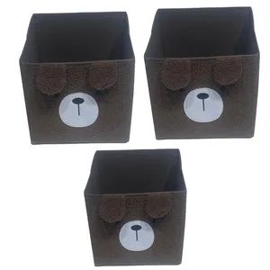 Home Organizer Cartoon Fabric Collapsible Storage Boxes for Toys - Jinhua Saving Industry and Trade Co. Ltd - China