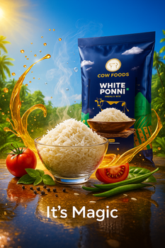 Ponni Rice - cowbrand agro foods - India