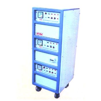 Air Cooled Voltage Stabilizer Efficiency High Frequency_range 47 – 53 Hz Control_panel_type Plug In Low_voltage_protection - A2Z Services - India