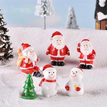 Christmas Tree Santa Claus Snowman GIF Box Miniture Resin Crafts - Good Seller Co., Ltd. - China