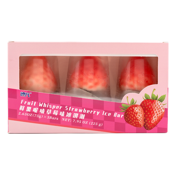 Get Deshi Fruit Whisper Strawberry Ice Bar (75g x 3pc) 225 g Bulk Buy -  CALIPSO POLSKA SP Z OO  - Poland