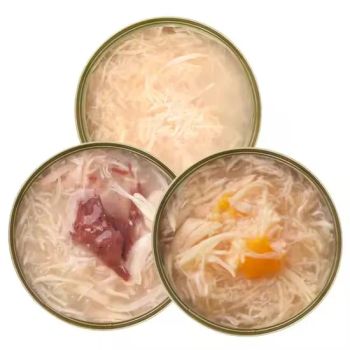 Wholesale Cat Snacks Canned Chicken Shredded Tuna Fresh Meat Soup Cat Wet Grain Package 170g - Shandong Asiapet Food Co., Ltd. - China