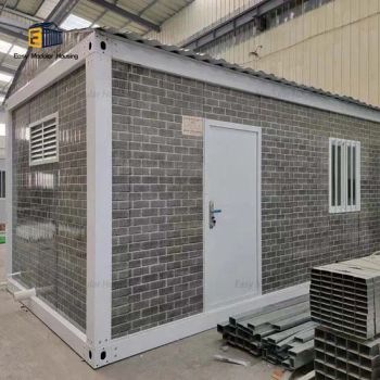 Refugee Camp Garage Residential Storage Warehouse Economic Prefab Container House Tiny Homes - Foshan Basic Technology Co., Ltd. - China