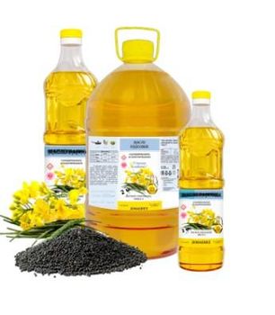 Rapeseed oil 5‑liter bottles - 9,16 $ FOB Port of Klaipeda - GlobalEladas LLC - Belarus