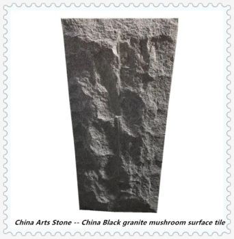 Chinese Absolute Black Granite for Mushroom Wall Tile Type Granite Service Perfect Quality a Class Form Cut-To-Size HS Code - QUANZHOU SHIYIYUAN IMPORT & EXPORT CO., LTD. - China