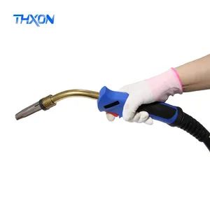 Thxon MIG Mag Welding Torch Panasonic Series 200A Air Cooled (5M, Nozzle Φ13mm, M6*45*0.9 Contact Tip E-Cu) - Thxon Wuhan Welding & Cutting Equipment Co., Ltd. - China