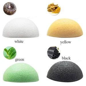 100% Biodegradable Organic Konjac Sponge Facial Cleansing Sponge - Yangzhou Muhe Trading Co., Ltd. - China