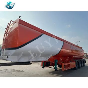 China Factory Supply 50000-Liters Fuel Liquid Tank Semi-Trailer Diesel/Petrol/Gas Oil/Chemical Tanker Truck-Trailer - Luyi Auto Co., Ltd. - China