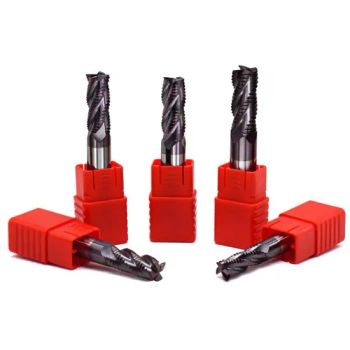 Wyk Factory Directly Carbide End Mill Tool Carbide Precision Tools Rough Milling Cutter Tungsten Carbide Roughing End Mill HRC55/65 4 Flutes Nano Coated - Changzhou Weiyuke Hardware Tools Co., Ltd. - China