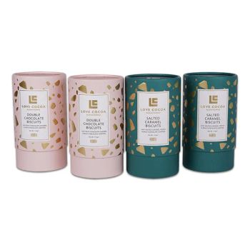 Biodegradable Kraft Paper Tube Gift Holder Cylindrical 500PCS MOQ1000 15D Custom Print - Hefei Wisdom Technology LLC. - China