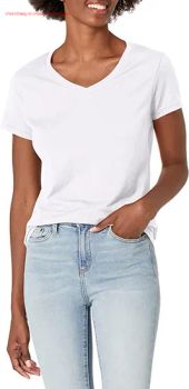 Womens T Shirts Casual Wear 100% Cotton O Neck Breathable Basic T Shirt - Times Chensheng (Xiamen) Trading Co., Ltd. - China