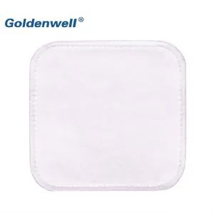 Round Cotton Wool Makeup Pads Smell Fresh Factory Yes OEM Welcome Sample Provide HS Code 3005901000 Color Natural White Trademark GOLDENWELL - Yangzhou Goldenwell Import&Export Co., Ltd. - China