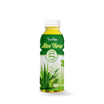360ml Interfresh Aloe Vera drink with pulp Green-Apple flavor   - INTERFRESH FOOD AND BEVERAGE COMPANY LIMITED - Vietnam