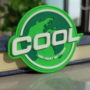 Custom PVC Patch for Hat Bag Clothing Dog Leash Style Sew-on Size Customized Trademark qiudie Technics Embossed Colour - Hangzhou Jiugui Garment Accessories Co., Ltd. - China