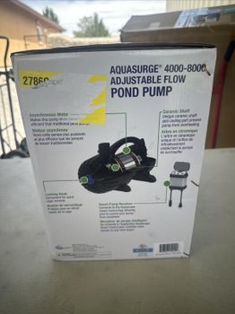 Aquascape AquaSurge PRO 2000-4000 Adjustable Flow Pond Water Feature Pump - M P S LLC - Philippines