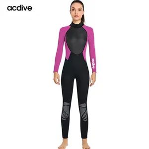 Hot Sale Women Shark Skin 3mm Stretchy Neoprene Surfing Scuba Diving Snorkeling Keep Warm Custom Wetsuit - Shanghai Acdive Technology Co., Ltd. - China