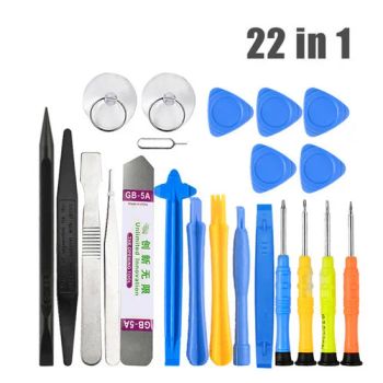 22 in 1 Mobile Phone Repair Tools Kit Spudger Pry Opening Tool Screwdriver Set for iPhone X 8 7 6s 6 Plus Tablets Hand Tools Set - Hefei Chenpai International Trade Co., Ltd. - China