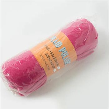 Fleece Customized Travel Two Side Brush Throws Wholesale Solid Color Polar Fleece Blanket in Roll - Qingdao Jaje Import&Export Co., Ltd - China