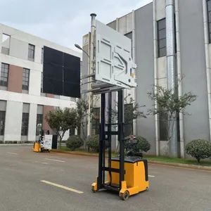 Electric Pallet Stacker with Customized Holding Clamp Origin China Trademark Koosen Model NO. CDD08-15 Transport Package Wooden Carton - Suzhou Koosen Technology Co., Ltd. - China