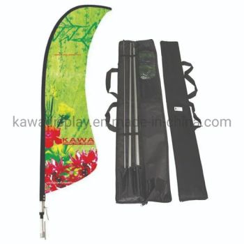 Beach Advertising Flags/Beach Banner Flag/Beach Feather Flag/Beach Flag Banner - Weihai Kawa Composite Products Co., Ltd. - China