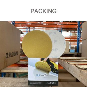 Gold Sandpaper Sandpaper Abrasive Equivalent to Mirka Gold 1.4*100m Jumbo Roll 240# - Beijing Treeing Technology Co., Ltd. - China
