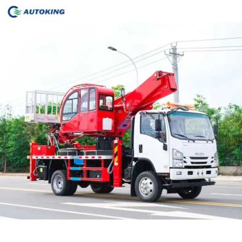 Qingling Isuzu 4X4 Aerial Work Platform Aerial Work Vehicles High-Altitude Operation Truck - Henan Autoking Industry Co., Ltd. - China