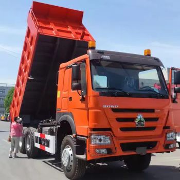 Sinotruk 25 Ton 6X4 Heavy Dump Truck 371HP 10 Wheeler Tipper Manual Transmission Diesel Fuel Left Steering Euro 2 Compliant - Liangshan Kunsheng Machinery Manufacturing Co., Ltd. - China
