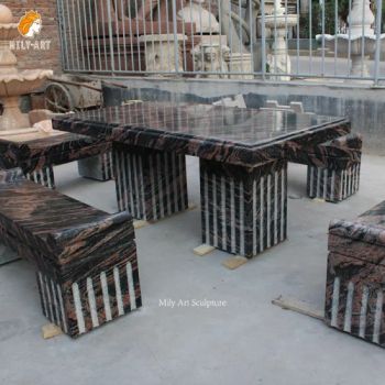 Competitive Price Outdoor Stone Garden Tables Chair Sets - Zhengzhou Millie Arts & Crafts Co., Ltd. - China