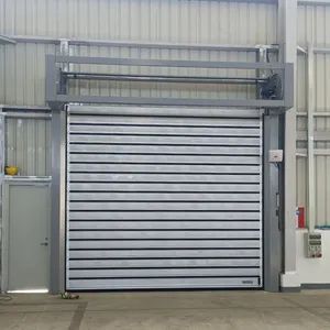 Airtight Seal Insulated High Speed Spiral Roll up Door for Parking Garages - Seppes Door Industry (Suzhou) Co., Ltd. - China