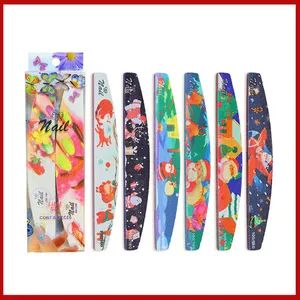 Flowers Pattern Nail Files Set Double Sided Sanding Strip for Manicure - Ningbo Sundy Imp & Exp Co., Ltd. - China
