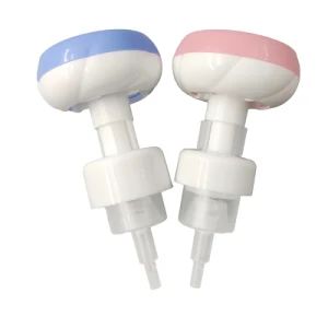 40mm 42mm Plastic PP Healthy Hand Wash Soap Liquid Flower Shape Foam Pump Dispenser for Baby - Ningbo Crete Plastic Co., Ltd. - China