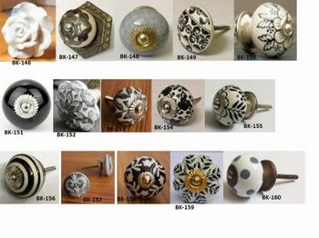 Ceramic Door Knob Texture Smooth, Natural Application Fashion And Garments Accessories Geographic Reach European, Usa, South Asian Countries -  BS International  - India