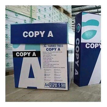 Wholesale Copy Paper 100% Woodpulp Double A A4 Copy Paper, A4 Copy Paper 80gsm 75gsm 70gsm - Munthai Import Export Co., Ltd - Thailand