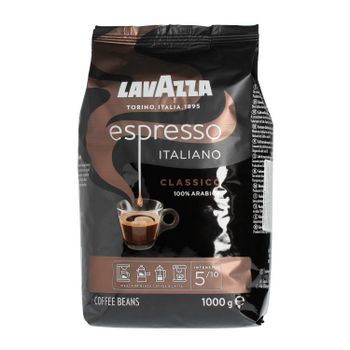 Lavazza Espresso Blend Whole Coffee Beans Carefully Roasted For Deep Flavor And Creamy Texture Ideal For Coffee Machines - TRADECENTRIC LLC - United States