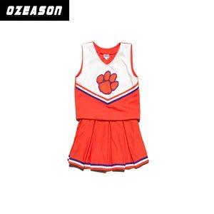 Hot Sale Breathable Custom Logo Pattern Cheerleading Sexy Uniforms Blank Plus Size Cheerleading Uniforms - Ozeason International Co., Ltd - China