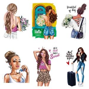 Iron on Patches Applique Lovely Cartoon Bady Heat Transfers Stickers Rhinestone - Qingdao Yibaili Accessories Co., Ltd. - China
